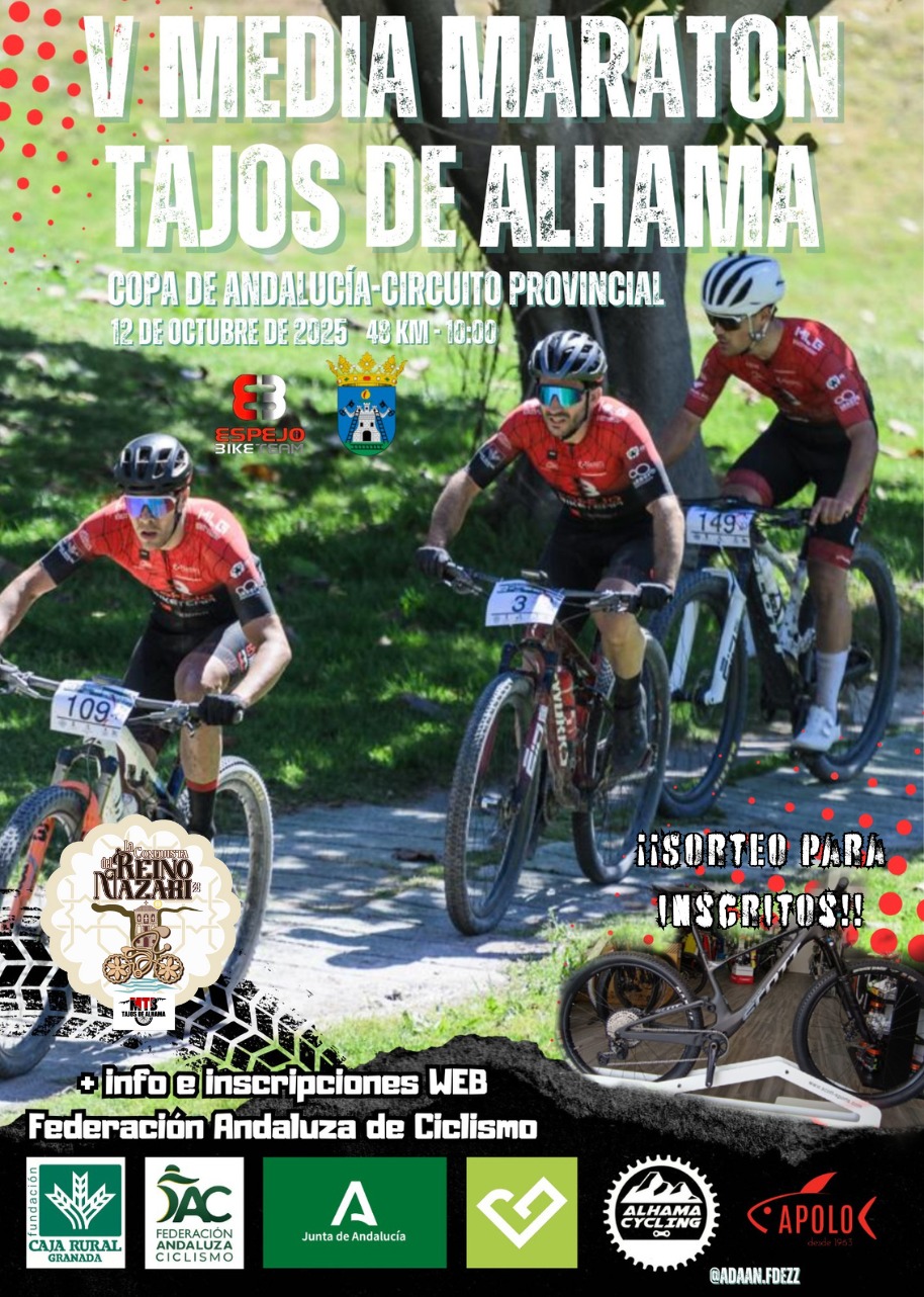 Cita de altura en Alhama de Granada con el mejor BTT