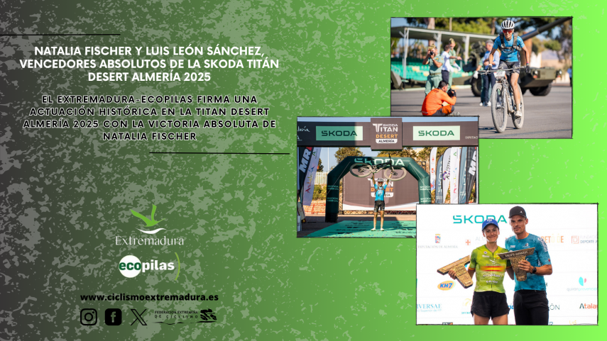 NATALIA-FISCHER-Y-LUIS-LEoN-SaNCHEZ-VENCEDORES-ABSOLUTOS-DE-LA-SKODA-TITaN-DESERT-ALMERiA-2025