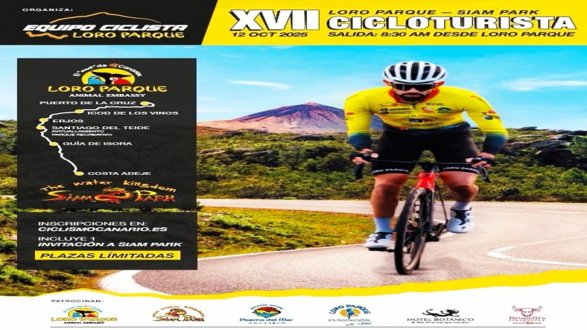 La-XVII-CICLOTURISTA-LORO-PARQUE-SIAM-PARK-el-proximo-12-de-octubre-de-2025