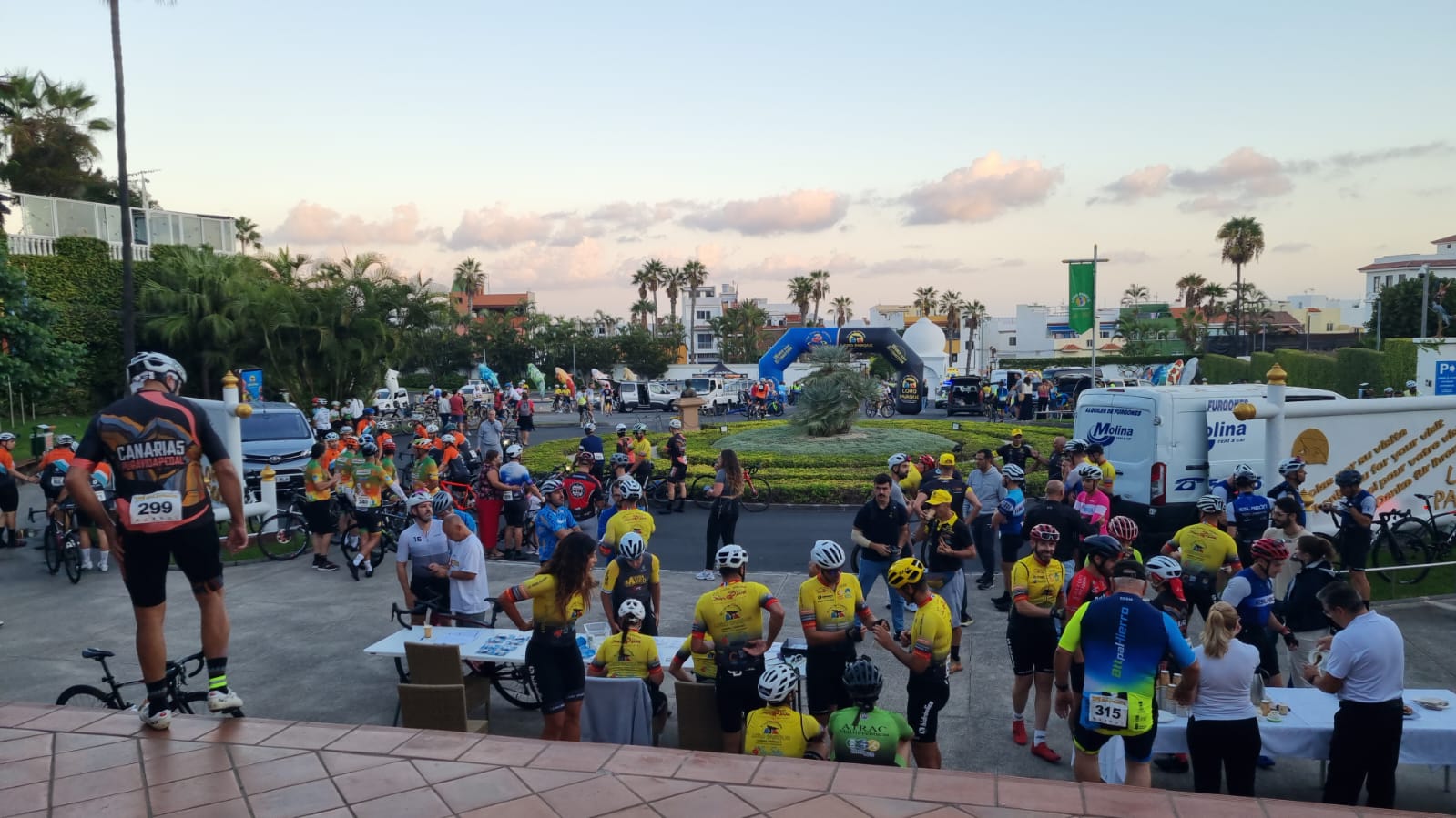 Celebrada la XVII CICLOTURISTA LORO PARQUE SIAM PARK