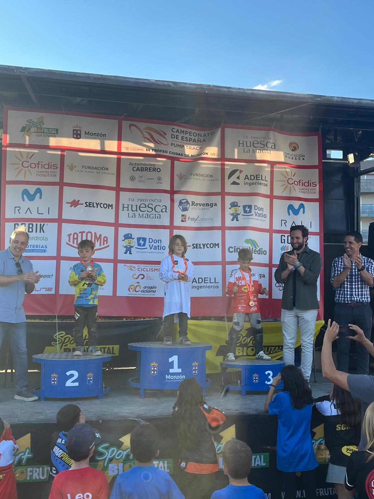 Monzón viste a los nuevos campeones de España de PumpTrack 2025