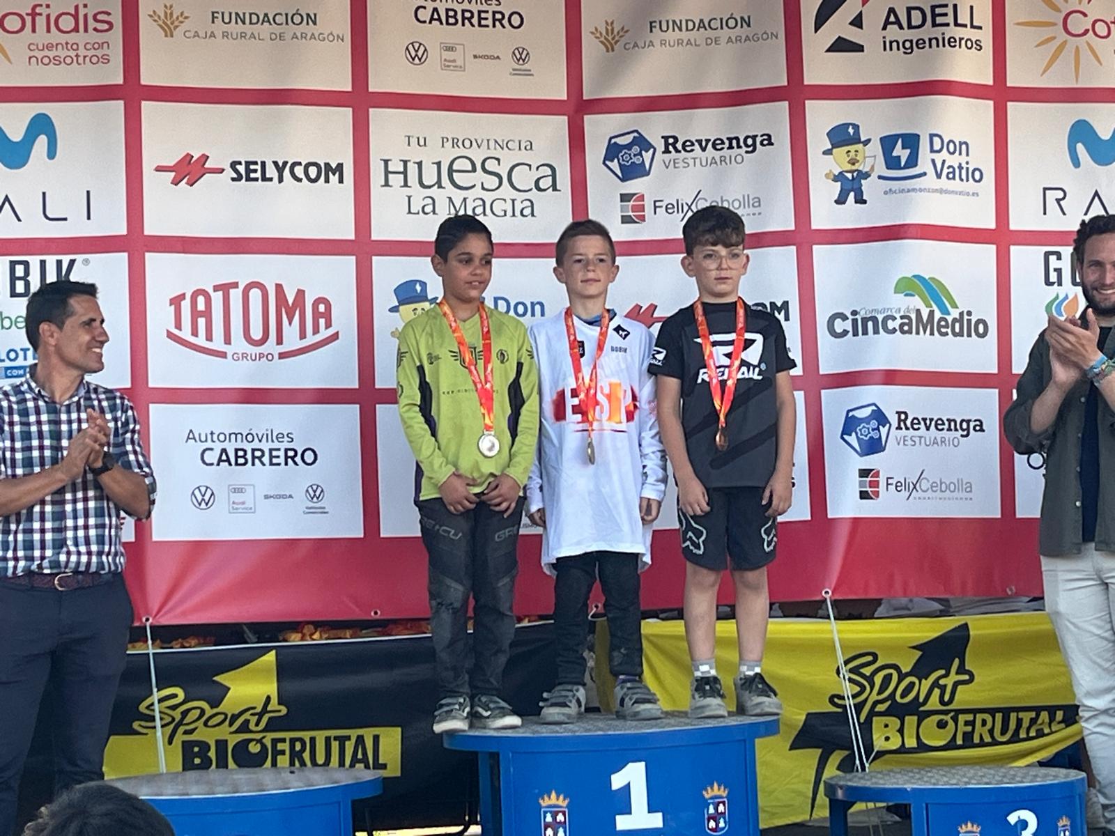 Monzón viste a los nuevos campeones de España de PumpTrack 2025