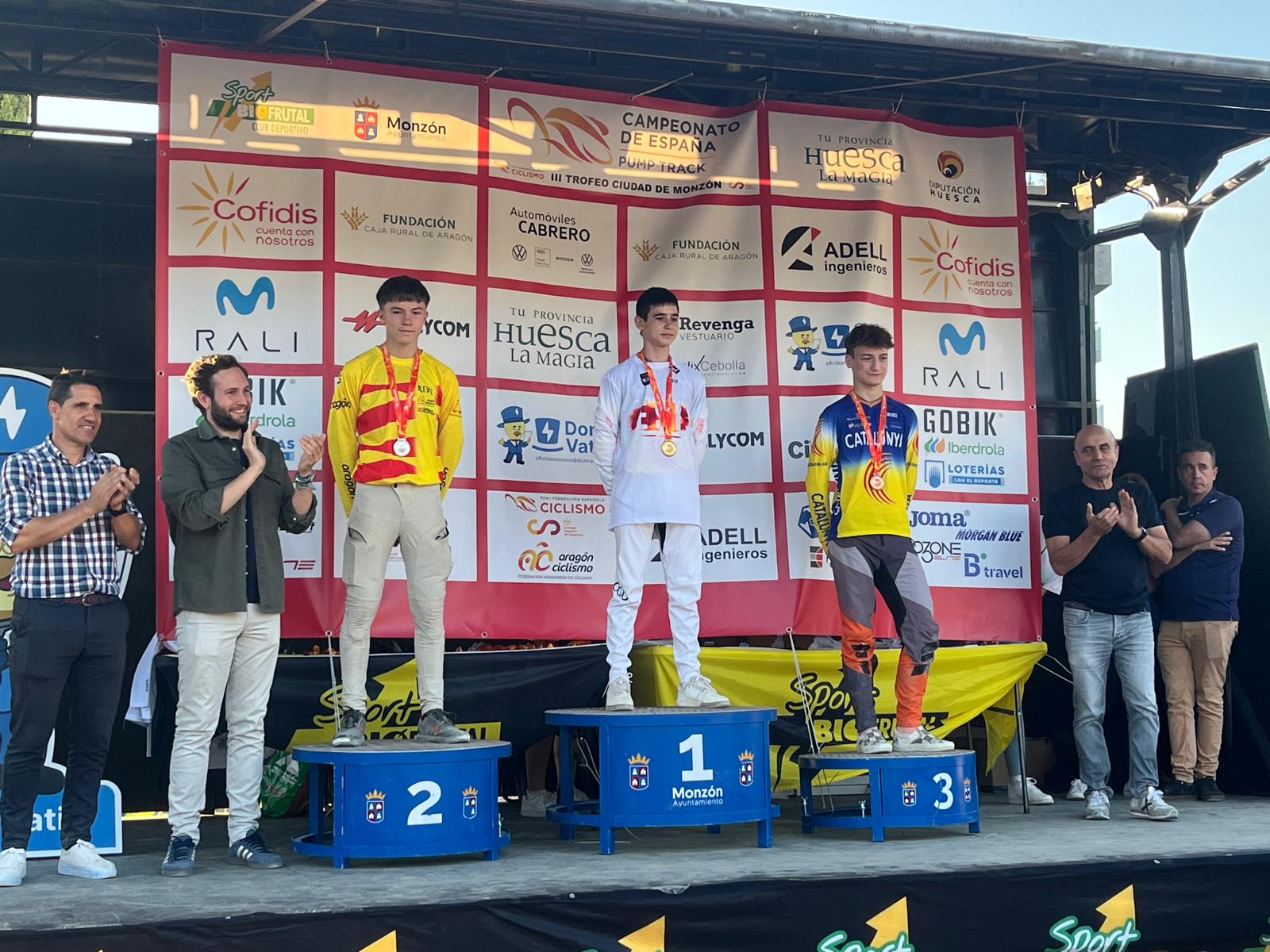 Monzón viste a los nuevos campeones de España de PumpTrack 2025