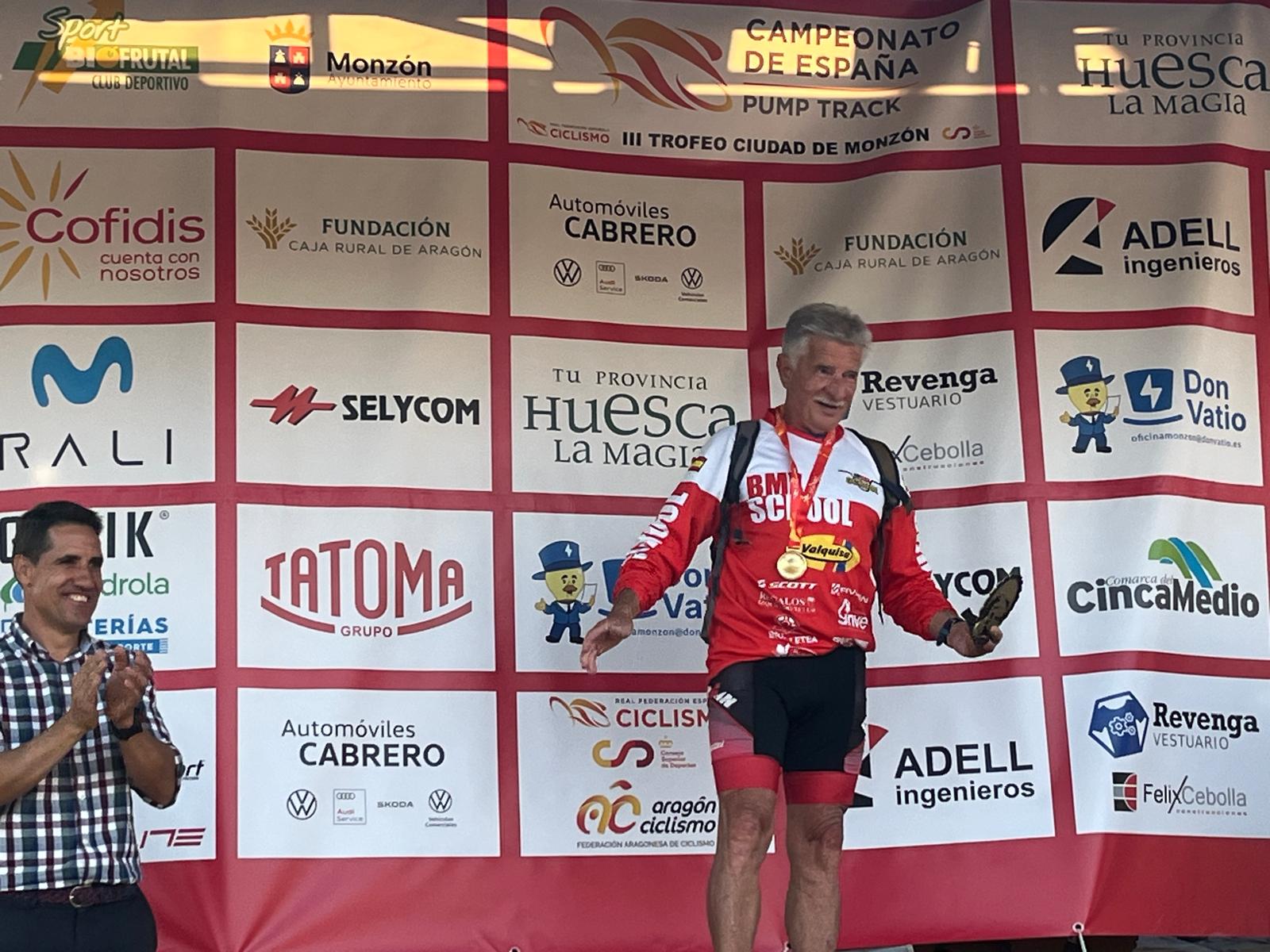 Monzón viste a los nuevos campeones de España de PumpTrack 2025