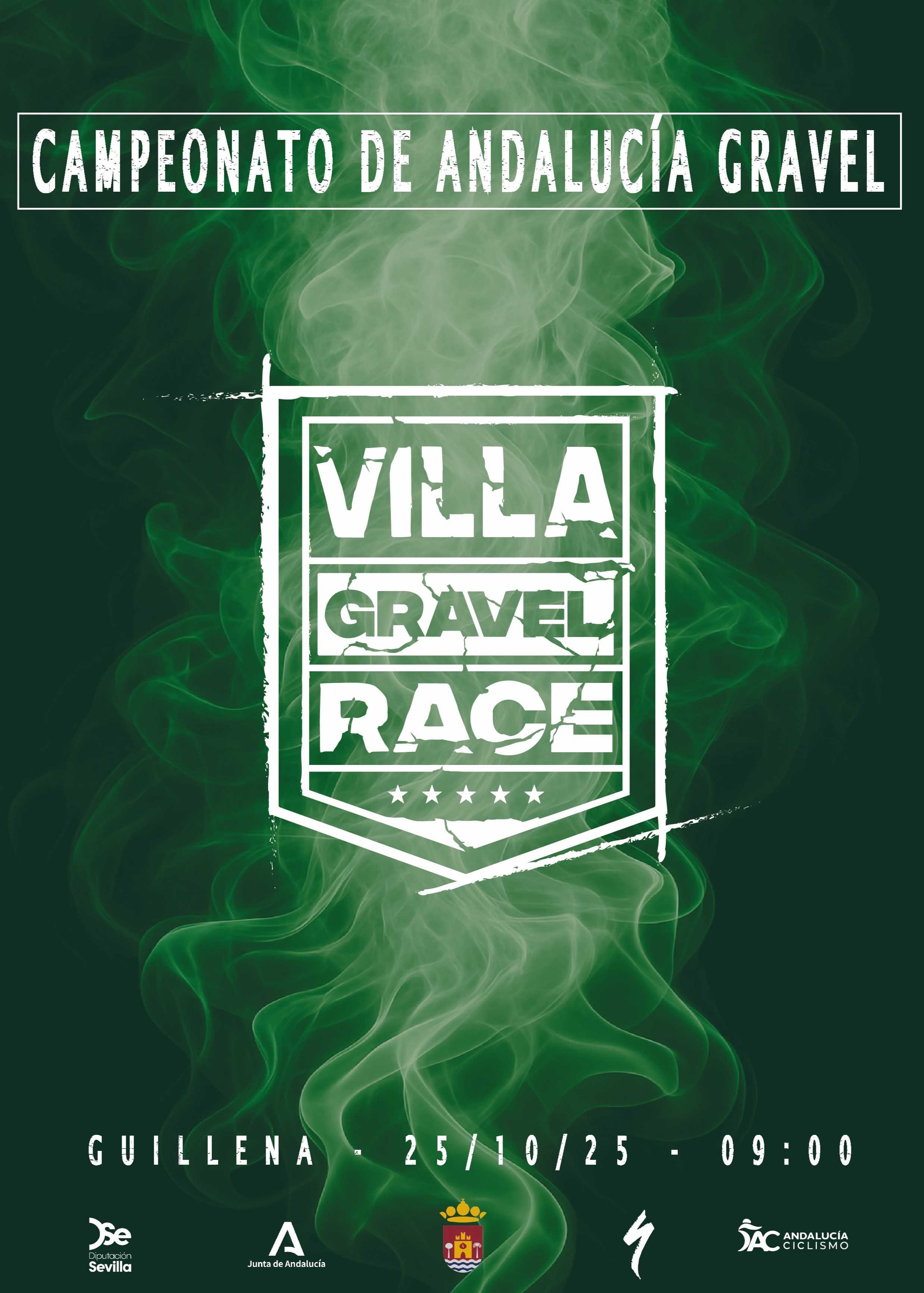 La localidad sevillana de Guillena se prepara para el Campeonato Andalucía Gravel 2025
