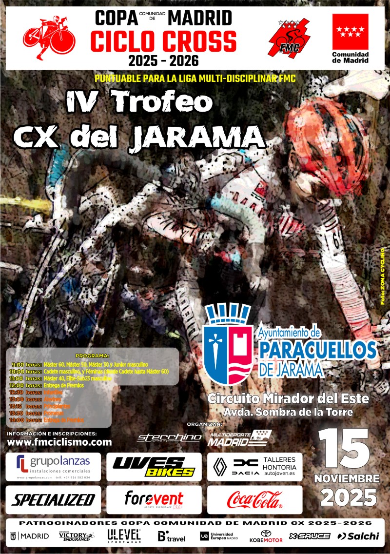 IV Ciclo Cross del Jarama – Vuelve la emoción al barro con un recorrido más equilibrado y técnico