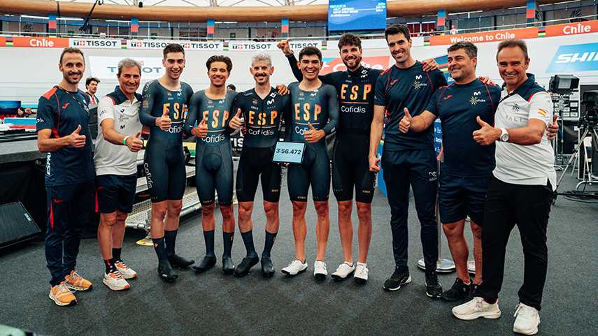 La-cuarteta-masculina-logra-el-record-de-Espana-en-la-1-jornada-del-Mundial-de-Pista-de-Chile
