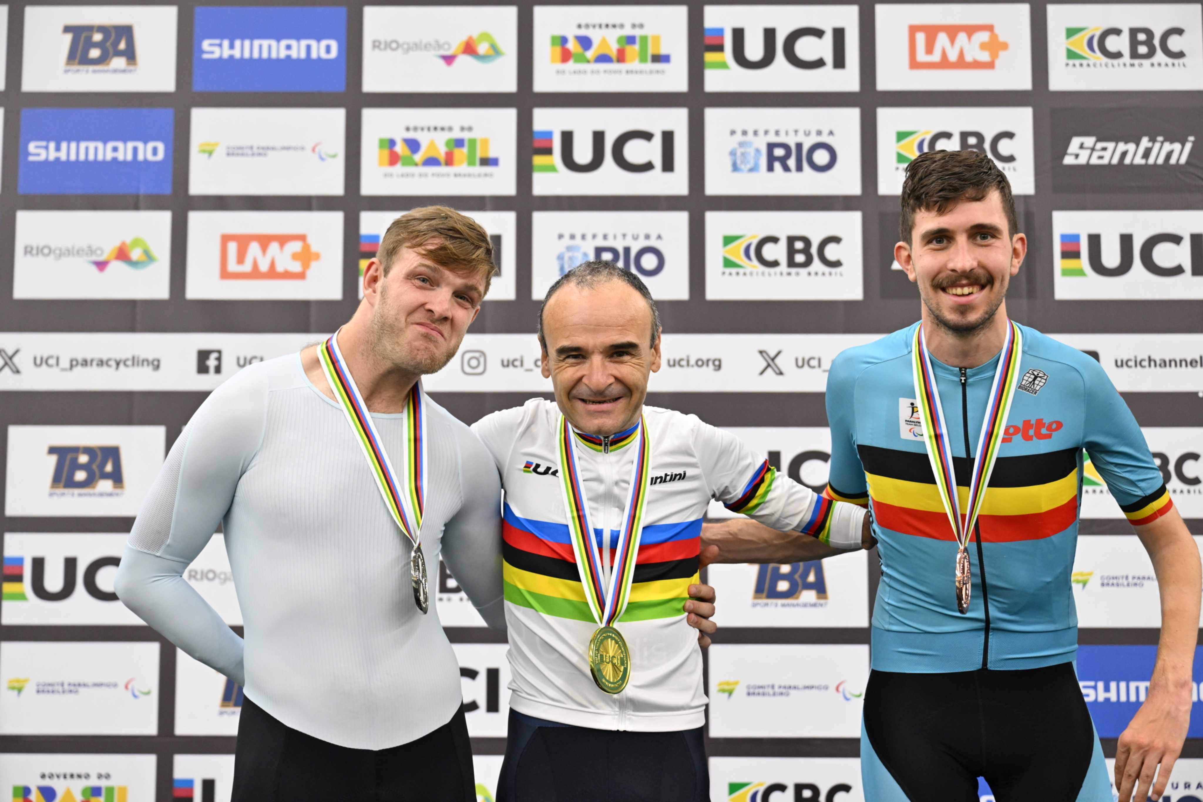 Ricardo Ten conquista tres títulos mundiales en el Mundial de Pista Paralímpico de Río de Janeiro Ricardo Ten conquista tres títulos mundiales en el Mundial de Pista Paralímpico de Río de Janeiro