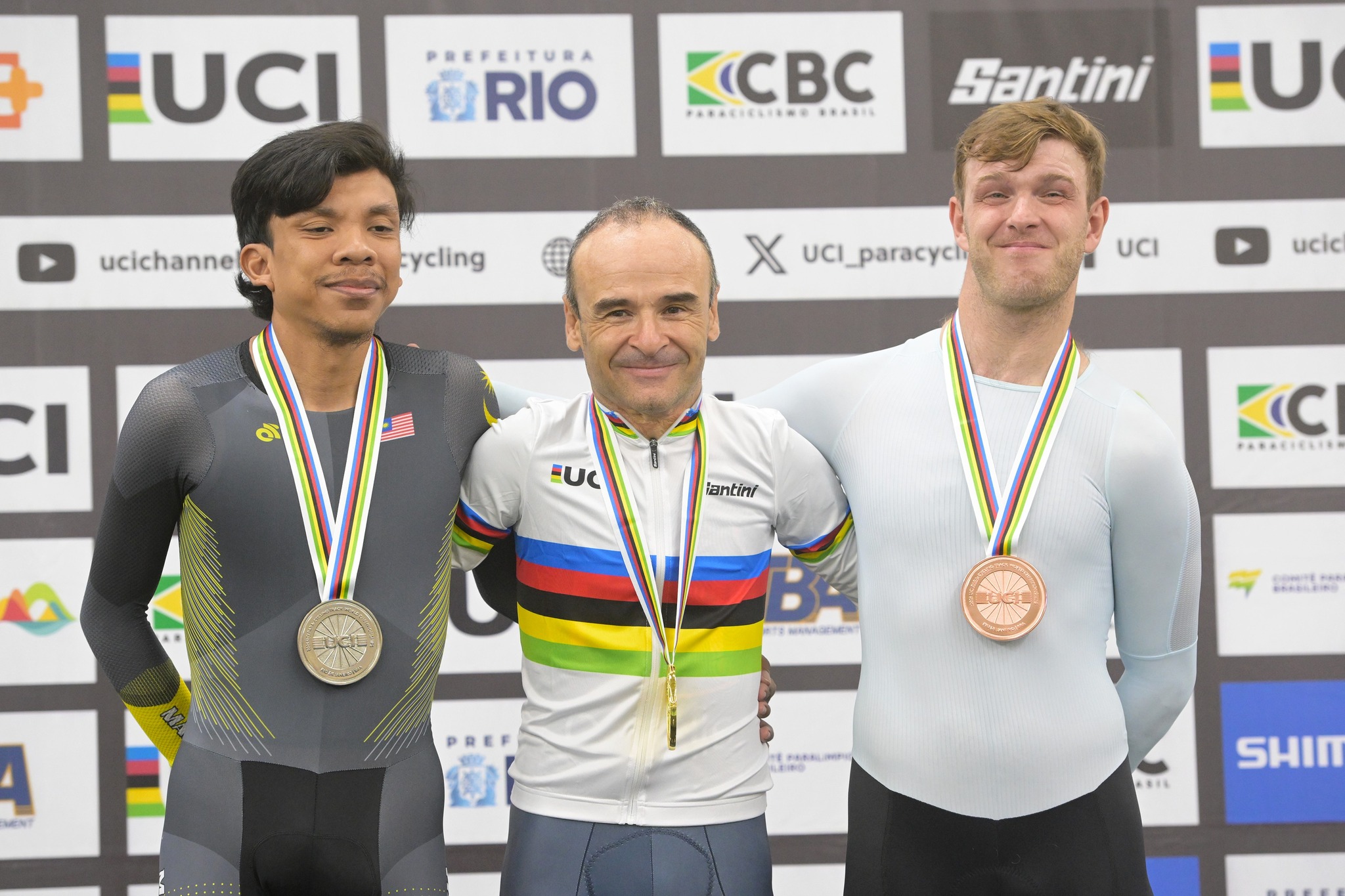 Ricardo Ten conquista tres títulos mundiales en el Mundial de Pista Paralímpico de Río de Janeiro Ricardo Ten conquista tres títulos mundiales en el Mundial de Pista Paralímpico de Río de Janeiro