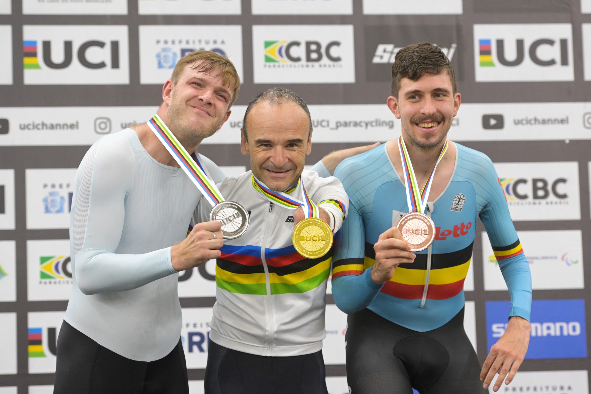 Ricardo Ten conquista tres títulos mundiales en el Mundial de Pista Paralímpico de Río de Janeiro Ricardo Ten conquista tres títulos mundiales en el Mundial de Pista Paralímpico de Río de Janeiro