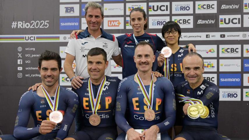 Ricardo Ten conquista tres títulos mundiales en el Mundial de Pista Paralímpico de Río de Janeiro Ricardo Ten conquista tres títulos mundiales en el Mundial de Pista Paralímpico de Río de Janeiro