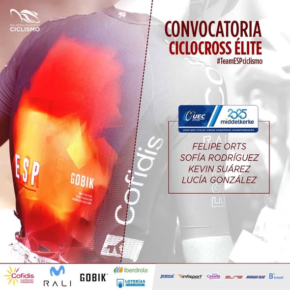 Convocatoria de la Selección Española para el Europeo de Ciclocross 2025