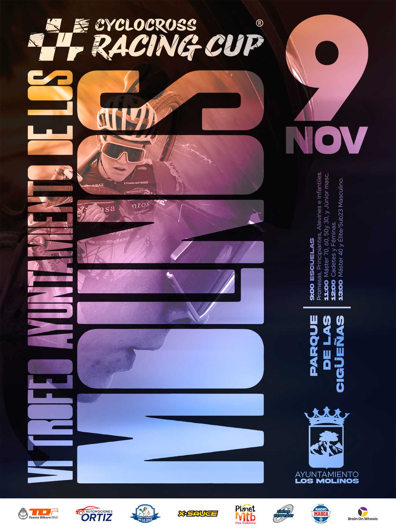 Los Molinos coronará el 9 de noviembre a los ganadores de la II Ciclocross Racing Cup Los Molinos coronará el 9 de noviembre a los ganadores de la II Ciclocross Racing Cup