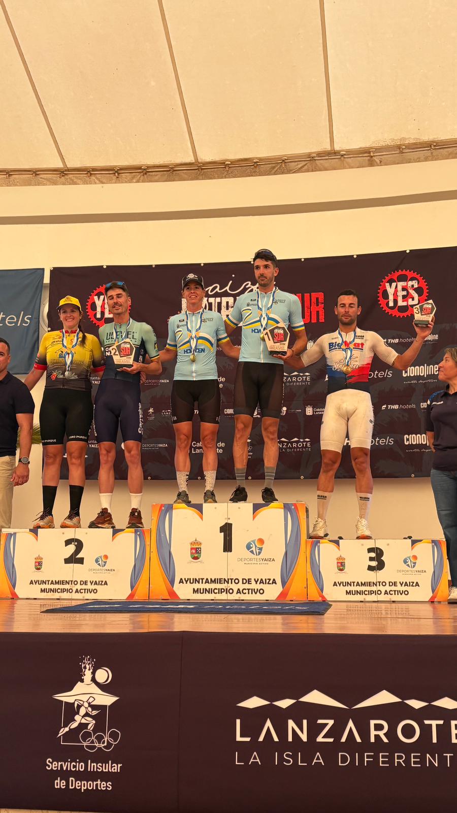 Clasificaciones Campeonato Canaria Gravel-Yaiza Extremo Sur 2025 y la Prueba de Escuelas