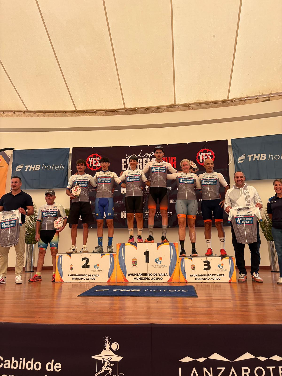 Clasificaciones Campeonato Canaria Gravel-Yaiza Extremo Sur 2025 y la Prueba de Escuelas