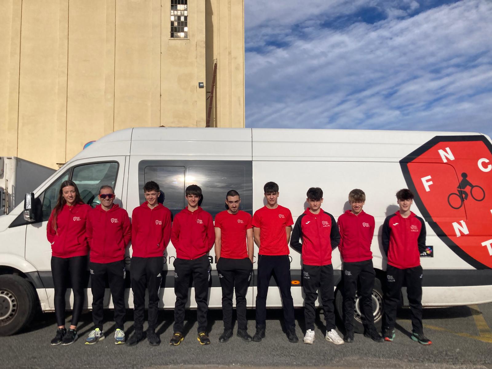 Selección Navarra en la Copa España Cx en Alcobendas