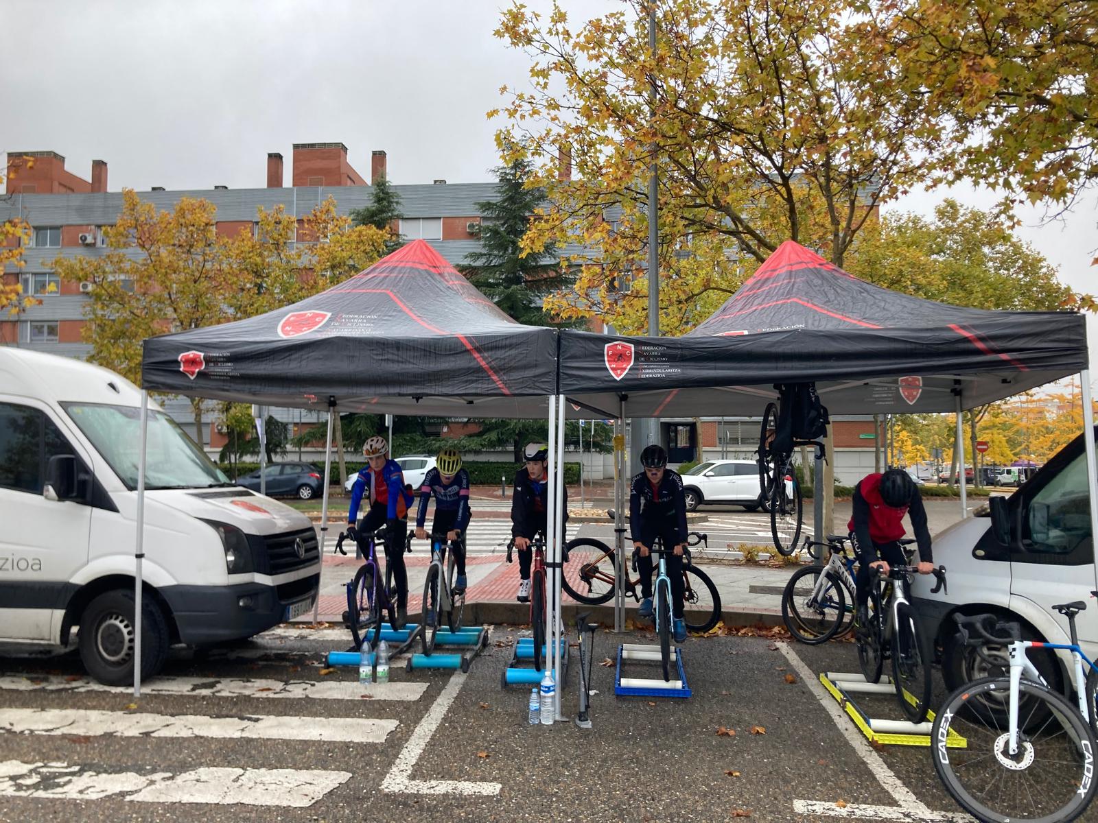 Selección Navarra en la Copa España Cx en Alcobendas