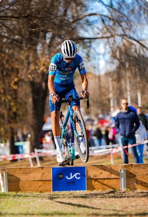 El corredor Pablo Rodriguez Romo(KAZAJOZ-PETROGOLD-EXTREMADURA) convocado por la Seleccion Española de MTB