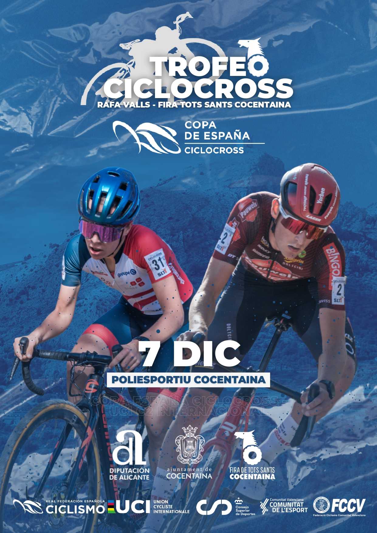 Inscripciones abiertas para el XXII Ciclocross ciutat de Carlet - Memorial Javi Bou