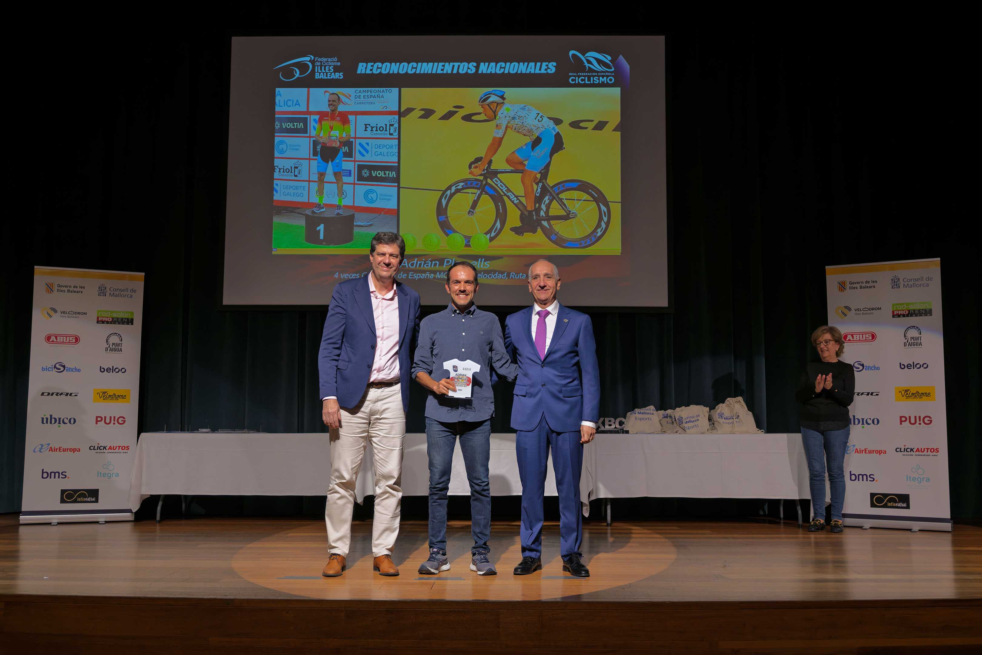 CELEBRADA LA GALA DE CICLISMO 2025