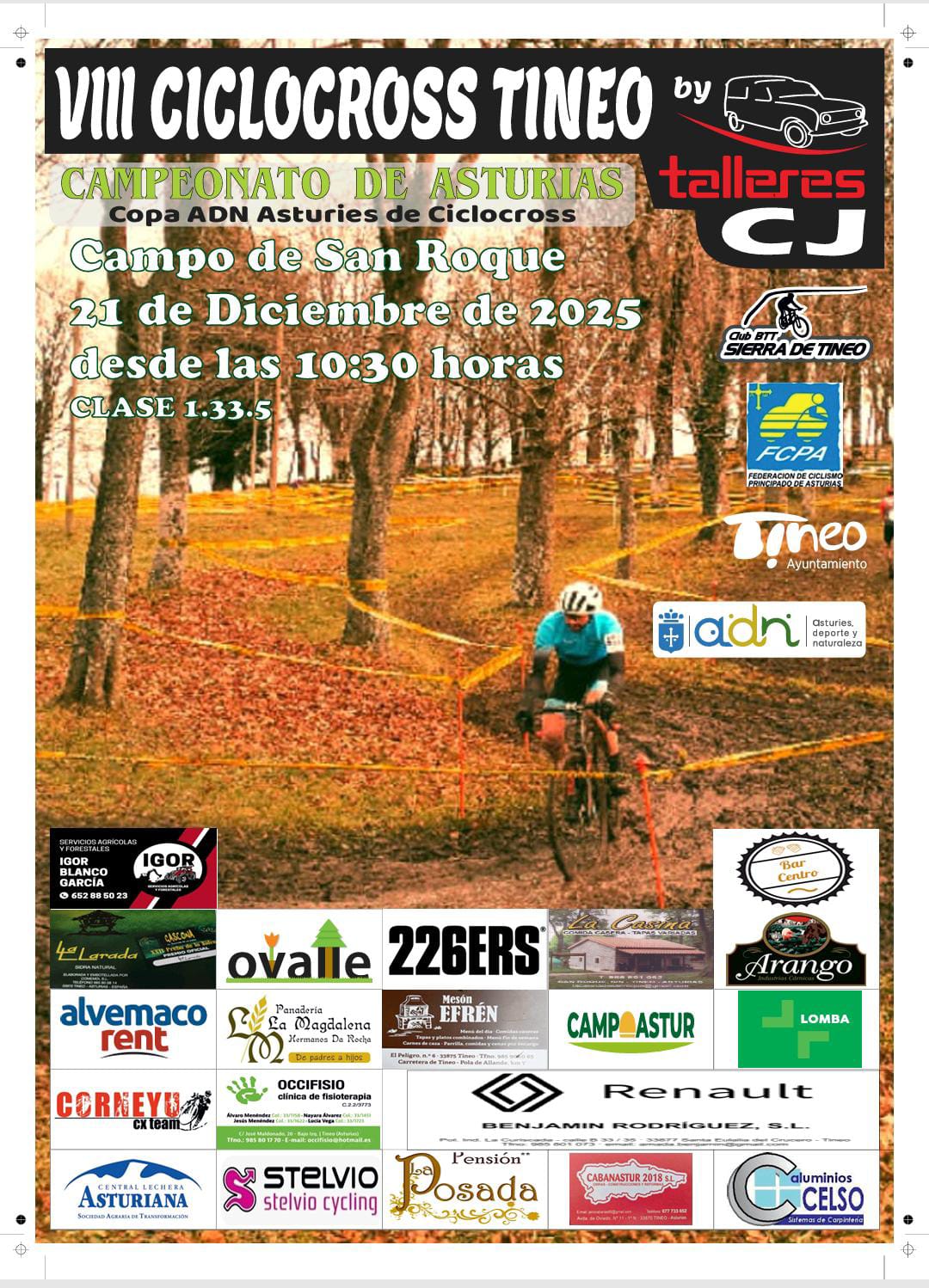 Presentado el Campeonato de Asturias de Ciclocross en Tineo