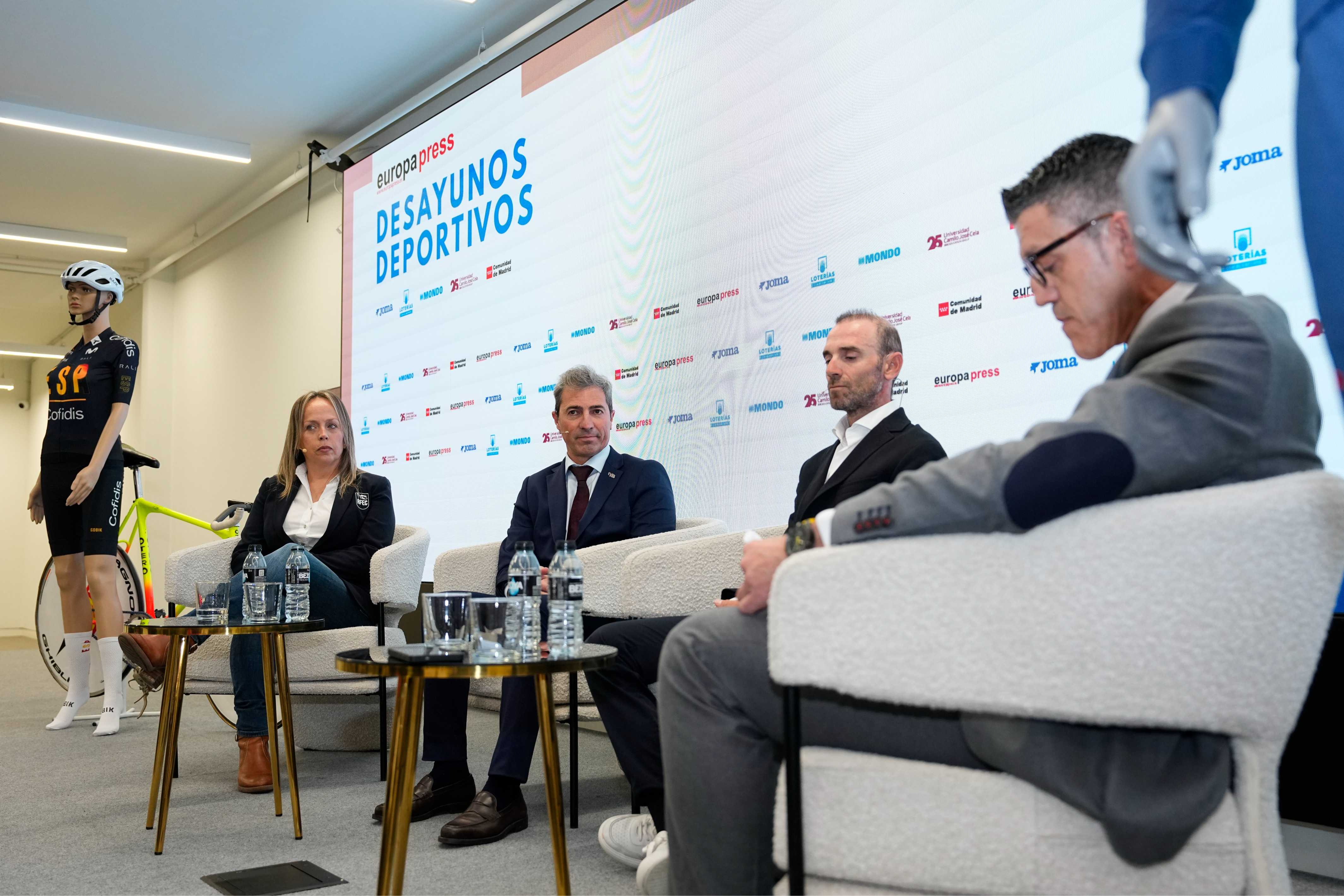 Vicioso, Valverde y Pascual analizan los éxitos de 2025 y los proyectos de futuro en los Desayunos Deportivos de Europa Press