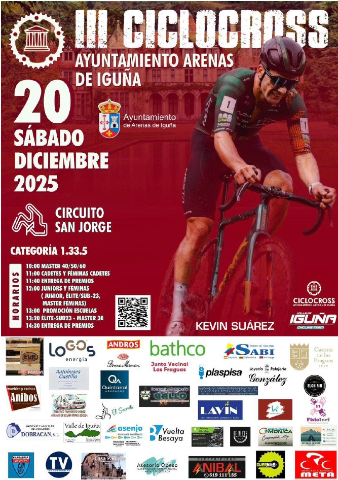 Las Fraguas despide el año ciclista en Cantabria