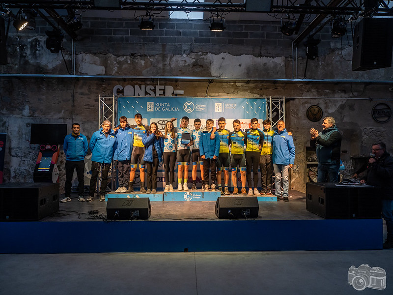 Samuel González despexa a incógnita final da Copa Galicia de Ciclocrós en Viveiro