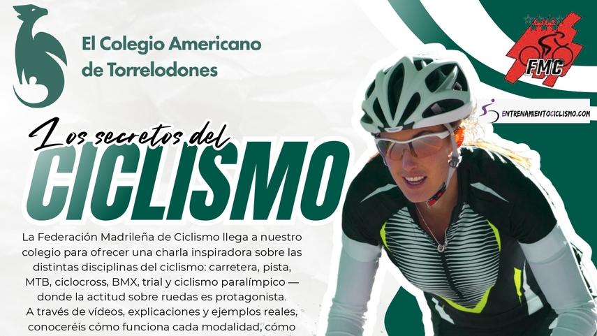 La-Federacion-Madrilena-de-Ciclismo-acerca-a��Los-secretos-del-ciclismoa��-al-Colegio-Americano-de-Torrelodones