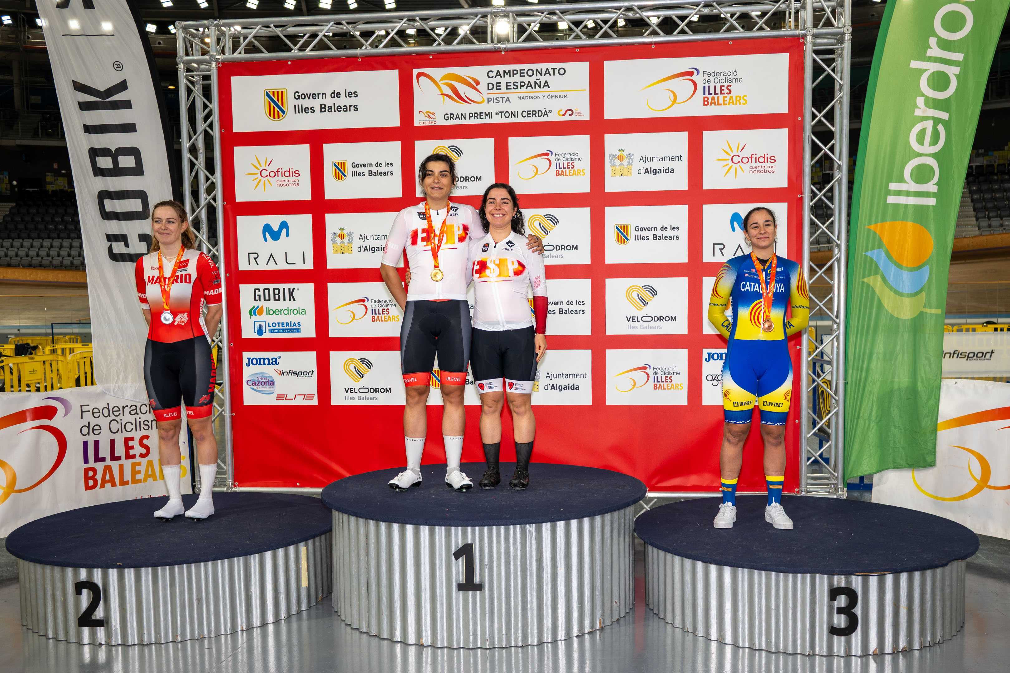 Sebastián Mora y Eva Anguela se proclaman nuevos campeones de España de Ómnium en Mallorca