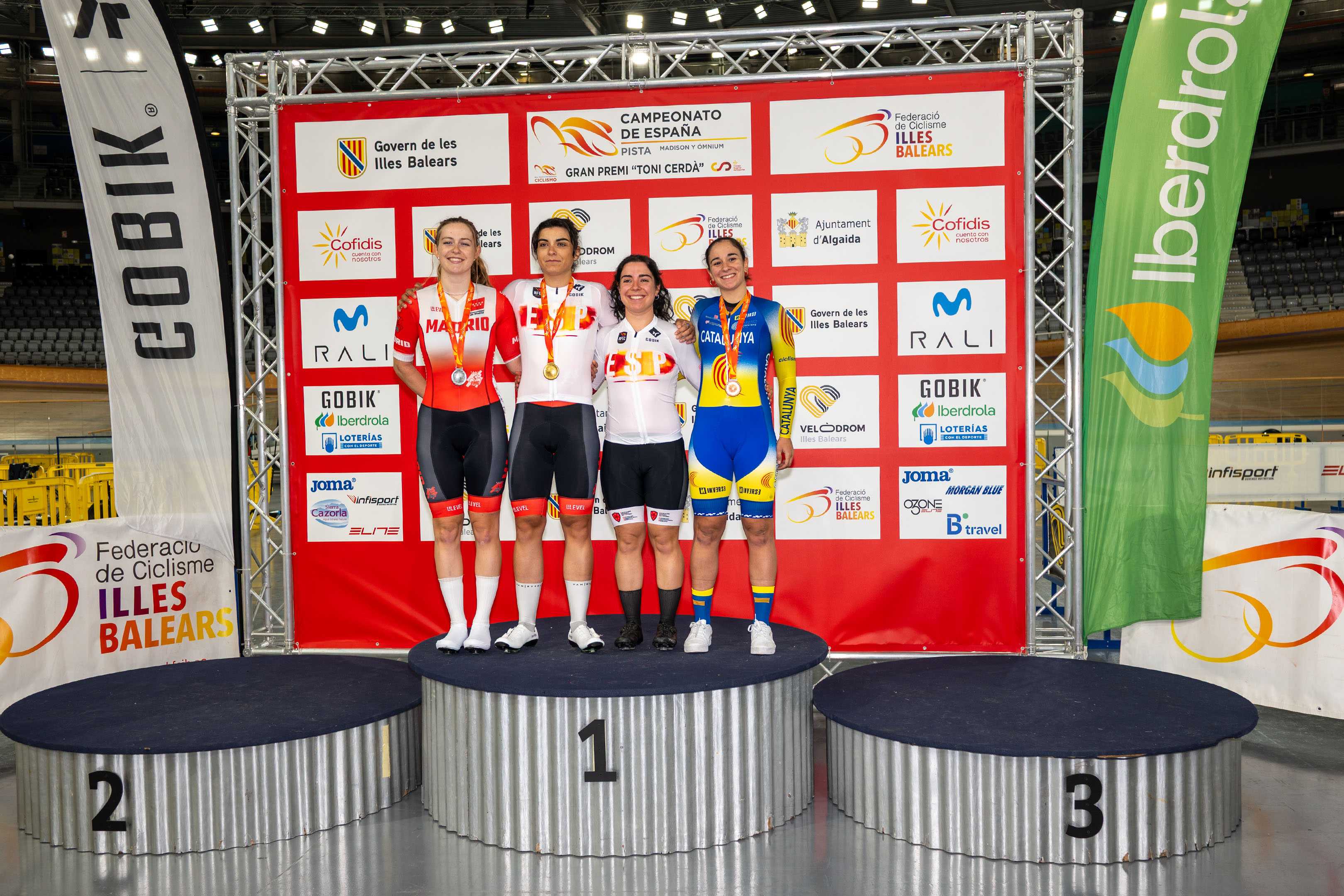 Sebastián Mora y Eva Anguela se proclaman nuevos campeones de España de Ómnium en Mallorca