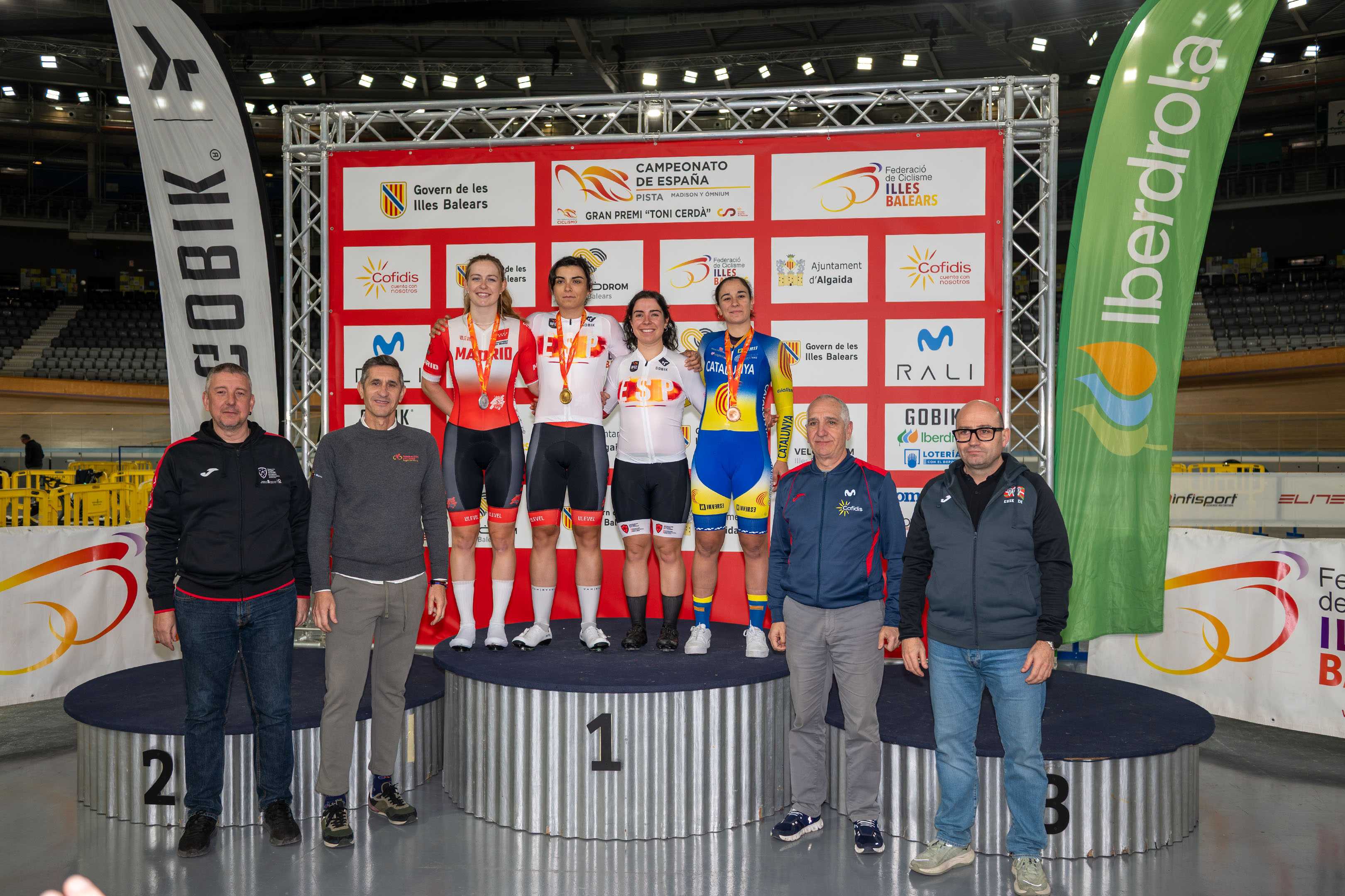 Sebastián Mora y Eva Anguela se proclaman nuevos campeones de España de Ómnium en Mallorca