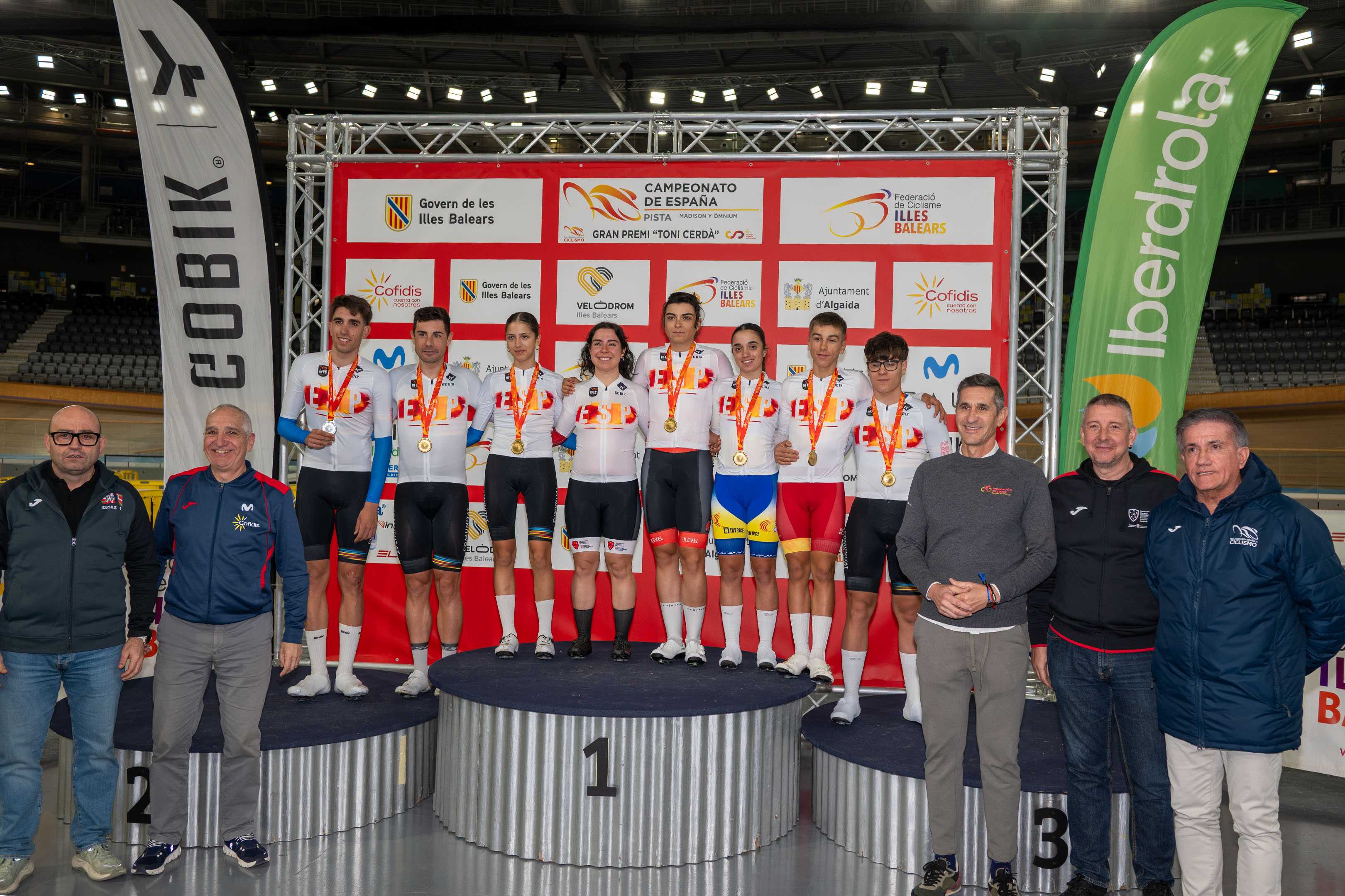 Sebastián Mora y Eva Anguela se proclaman nuevos campeones de España de Ómnium en Mallorca