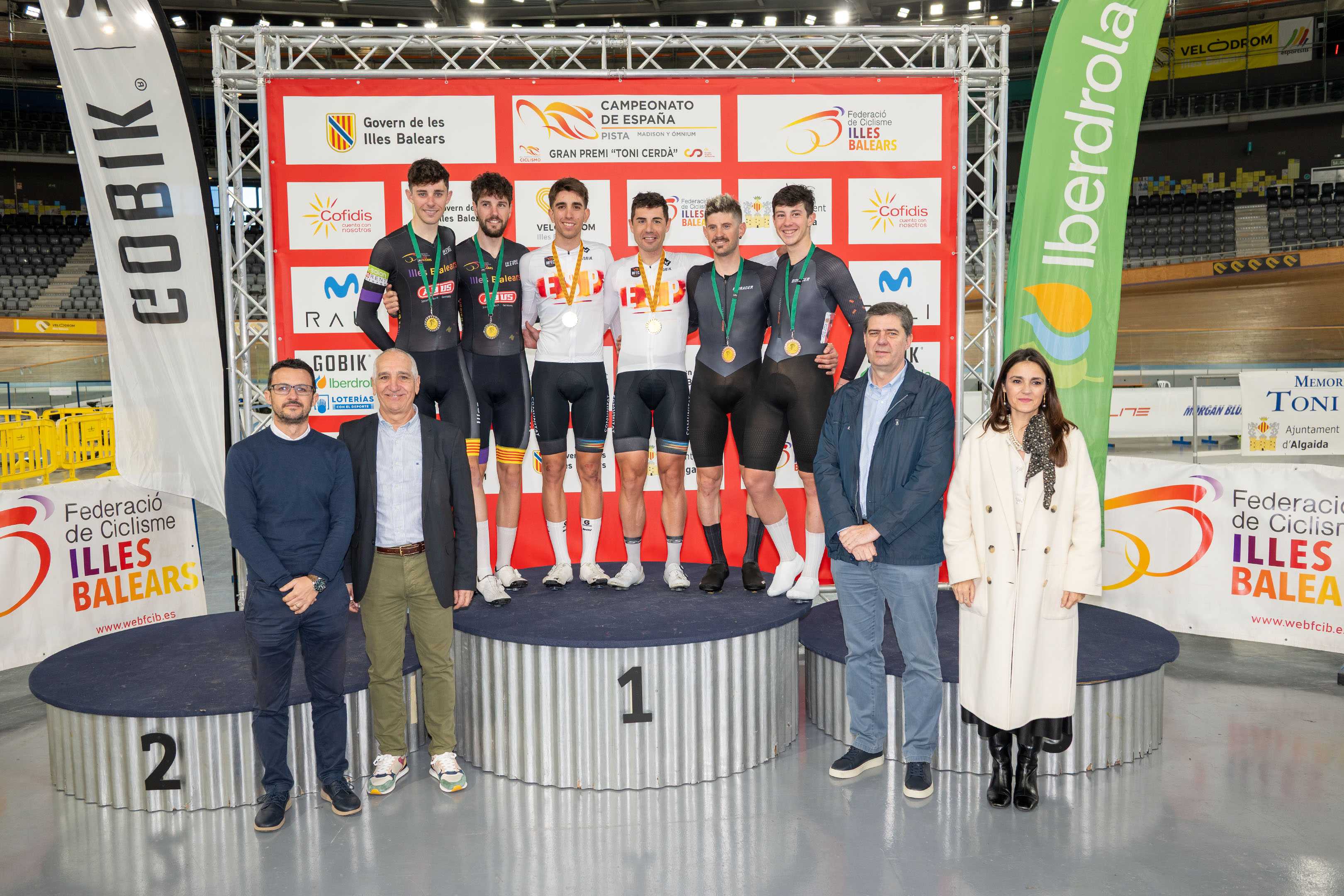 Álvarez-Mora y Escalera-Anguela se llevan el título de campeones de España de Madison en Mallorca
