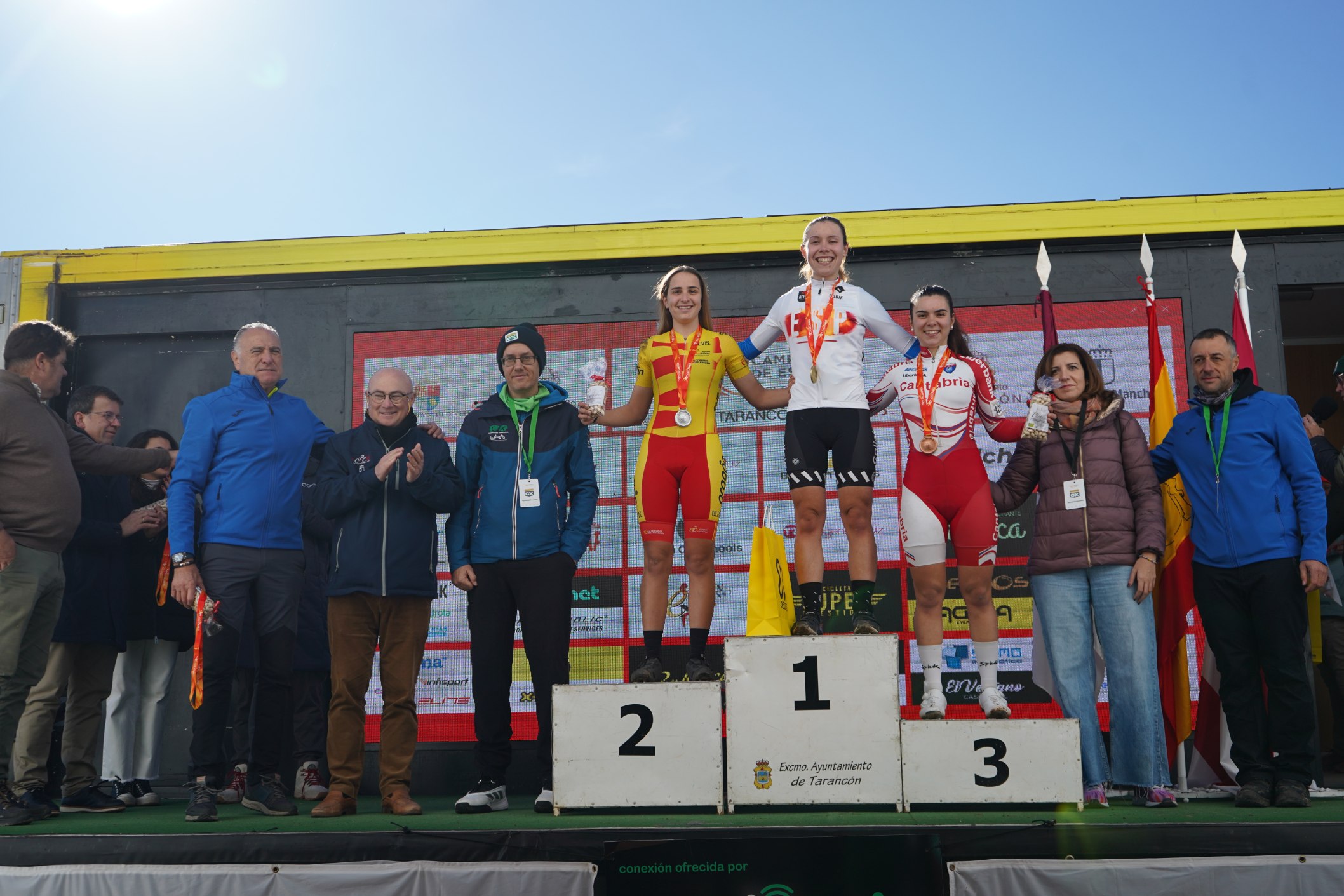 Lorena Patiño acada o segundo ouro da Selección de Galicia no Campionato de España de Ciclocrós