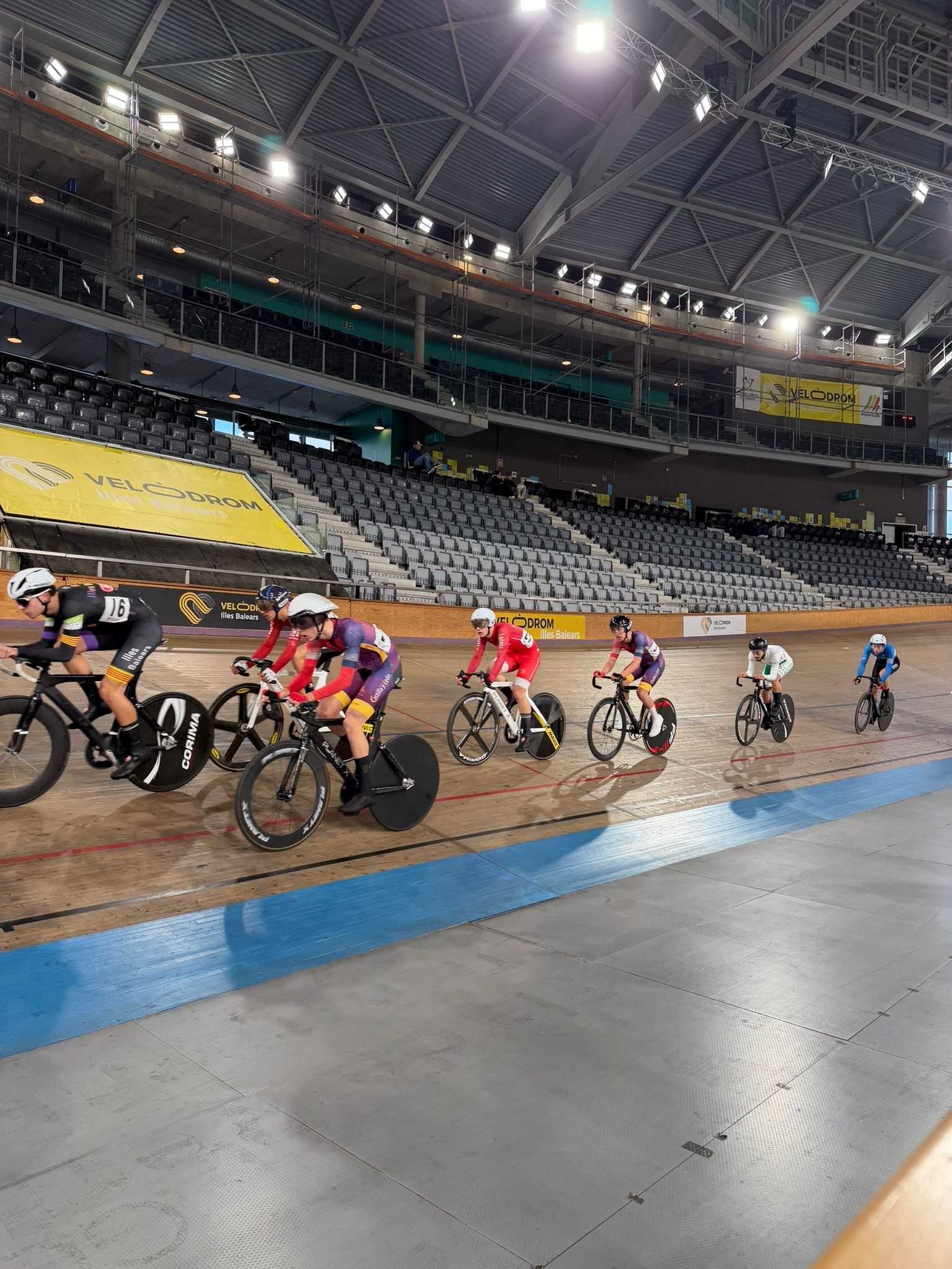 Quinto puesto para Francisco Moscoso en el Ómnium del Campeonato España Pista 2026
