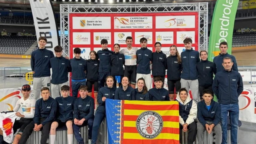 La-Seleccion-de-Pista-de-la-Comunitat-Valenciana-brilla-en-el-Campeonato-de-Espana-de-omnium-y-Madison-con-14-medallas
