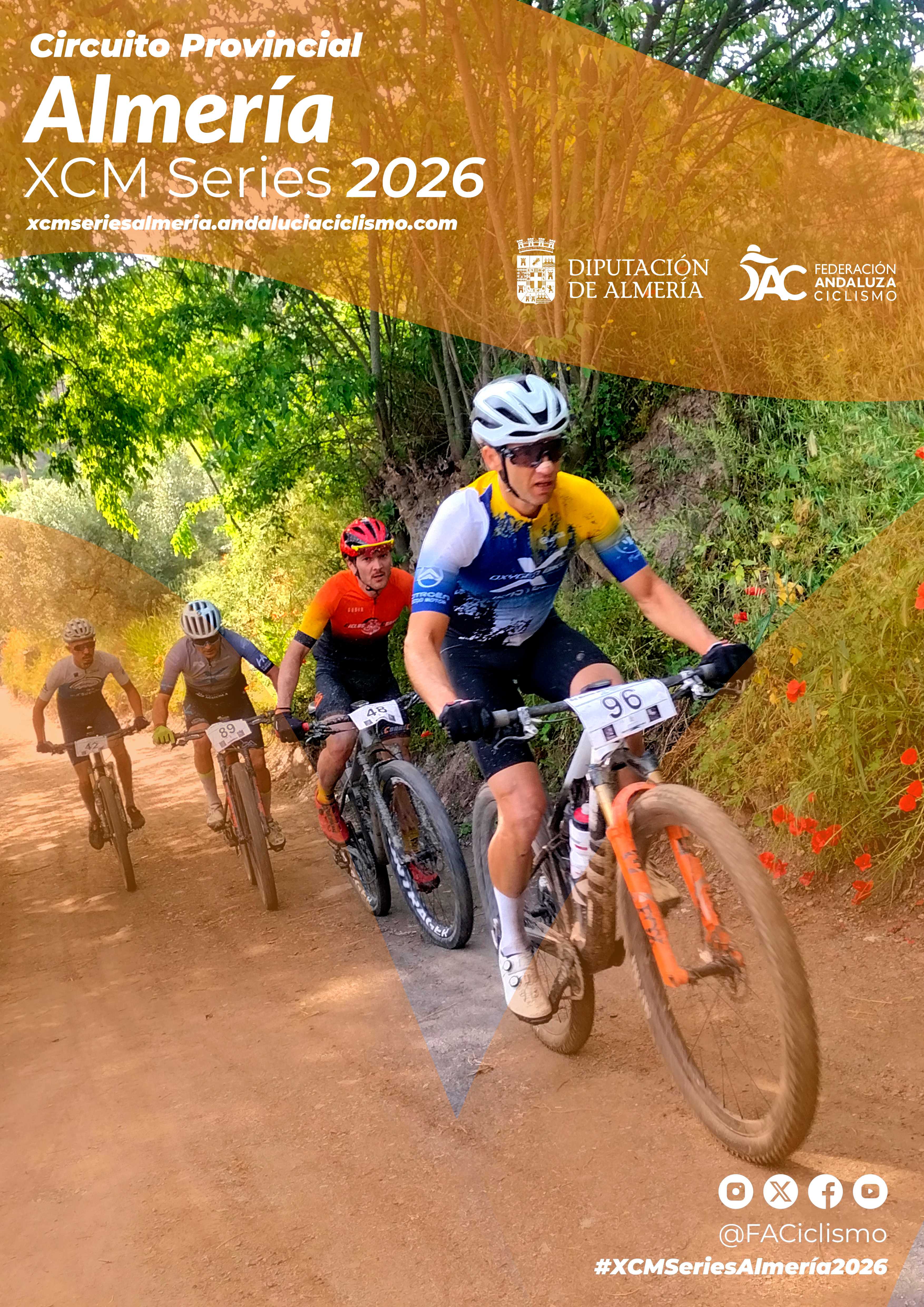 Fechas de las XCM Series Almería 2026