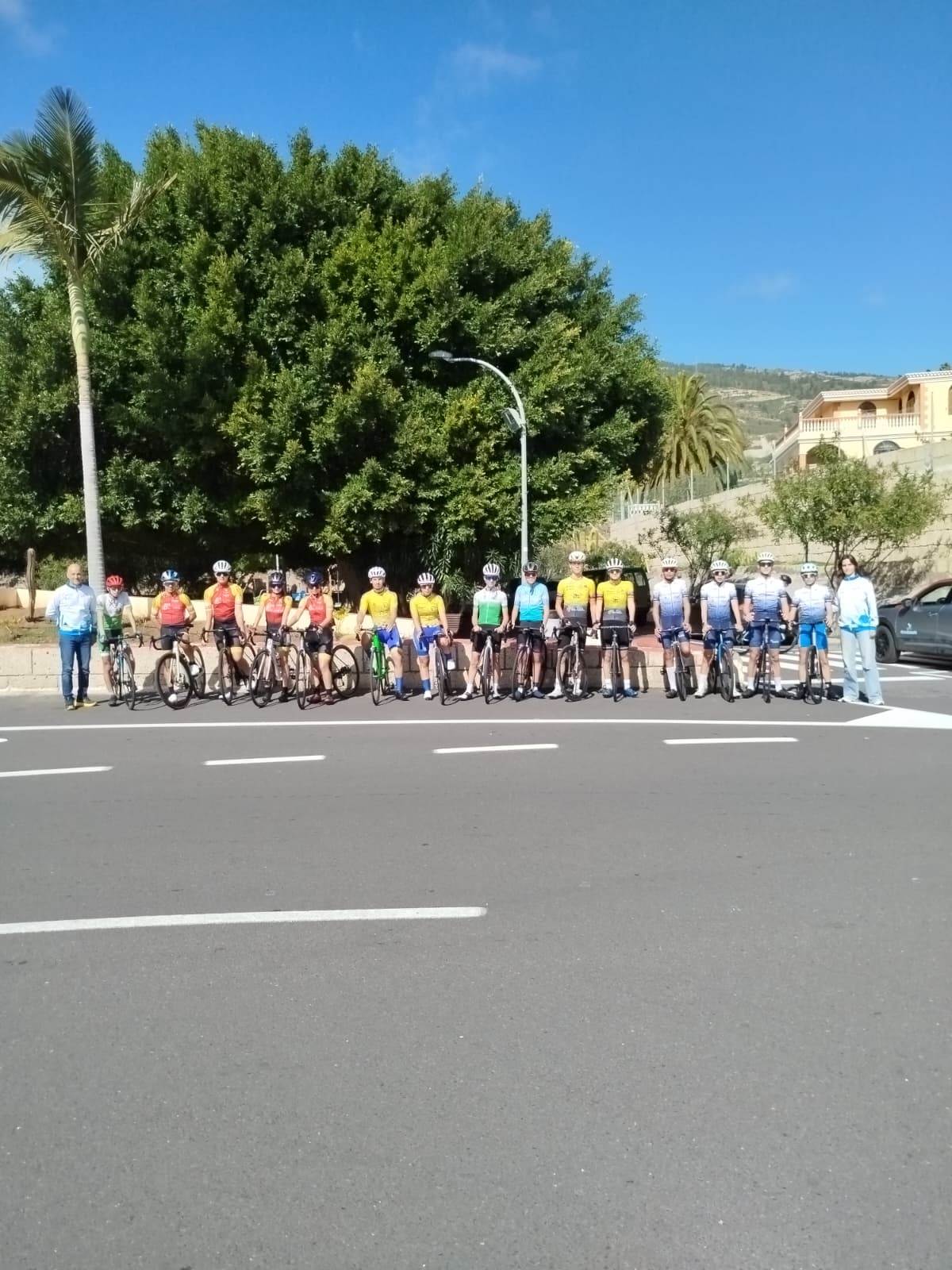 Celebrada la 1º Tecnificacion de Cadetes de Ruta  en Gran Canaria y Tenerife