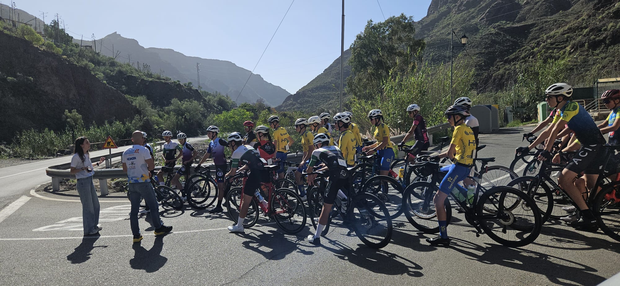 Celebrada la 1º Tecnificacion de Cadetes de Ruta  en Gran Canaria y Tenerife