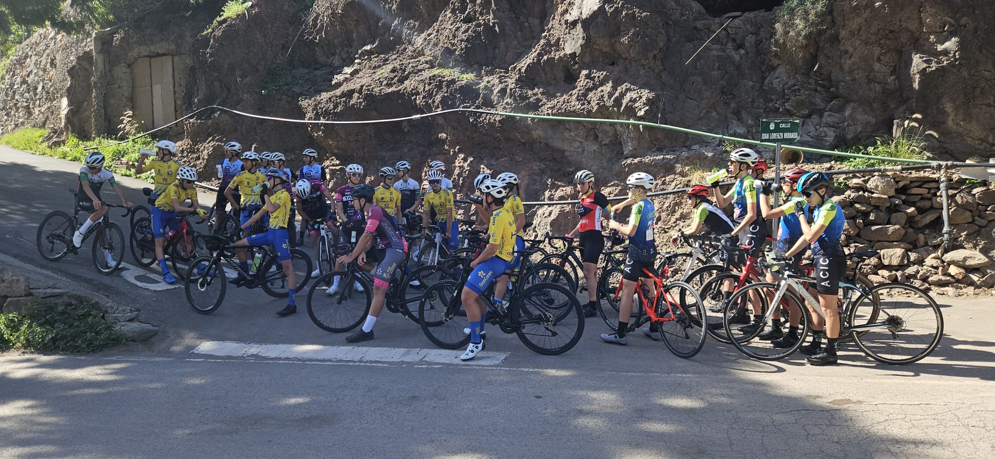 Celebrada la 1º Tecnificacion de Cadetes de Ruta  en Gran Canaria y Tenerife
