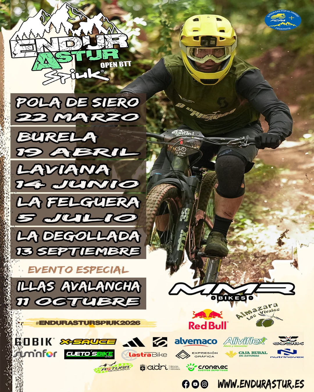 Un calendario potente y renovado para el Open EndurAstur Spiuk 2026