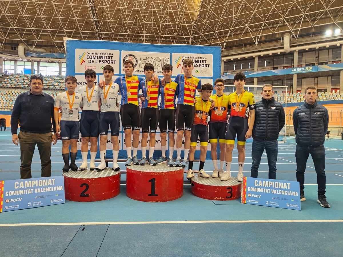 Fin de semana de Campeonatos Autonómicos de pista en el Velòdrom Lluís Puig de Valencia