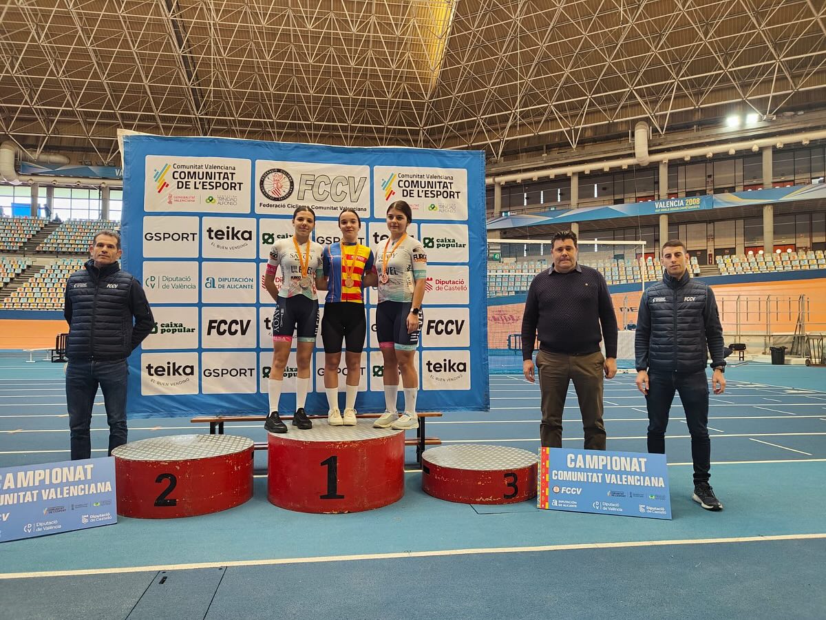 Fin de semana de Campeonatos Autonómicos de pista en el Velòdrom Lluís Puig de Valencia
