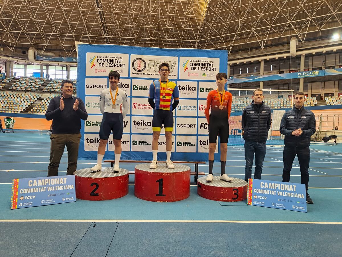 Fin de semana de Campeonatos Autonómicos de pista en el Velòdrom Lluís Puig de Valencia