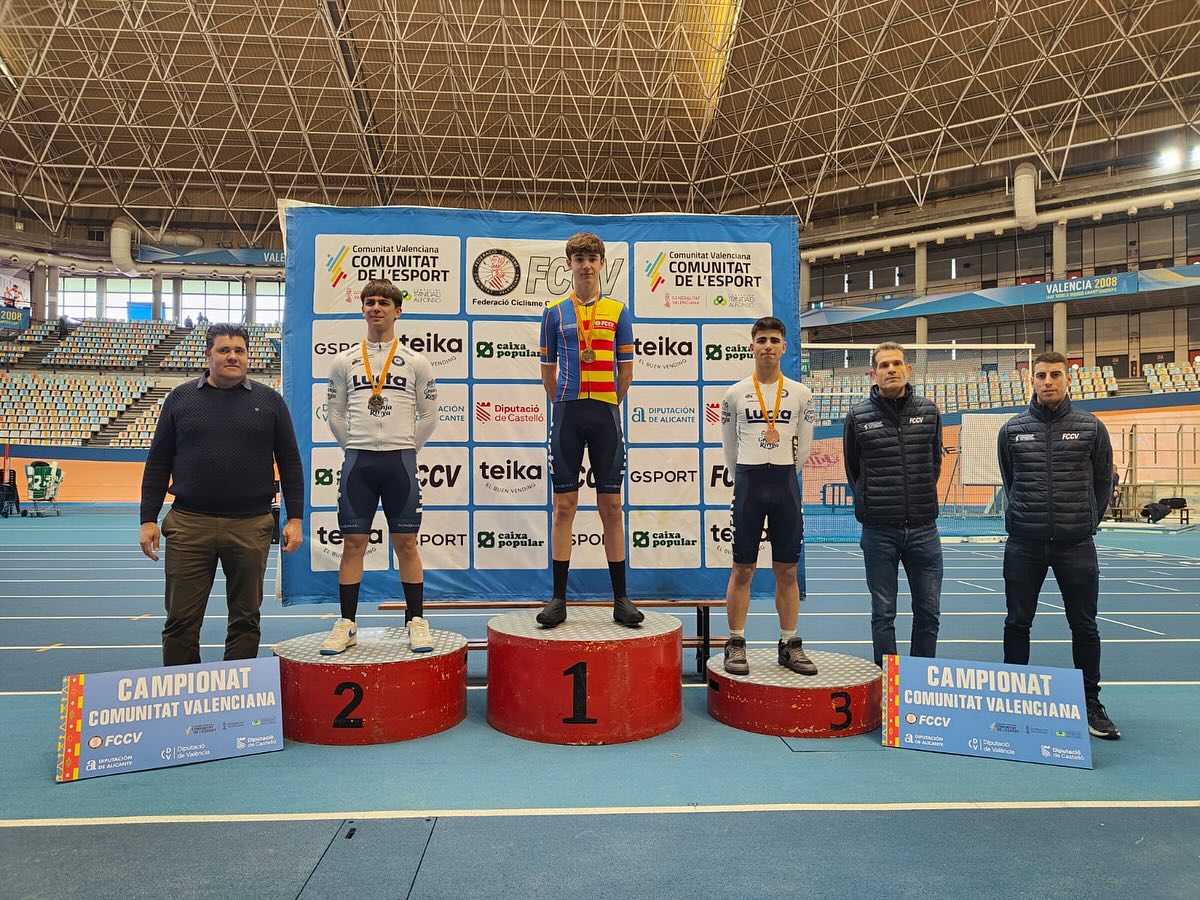Fin de semana de Campeonatos Autonómicos de pista en el Velòdrom Lluís Puig de Valencia