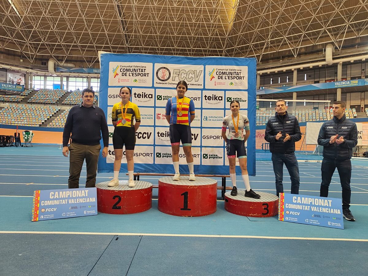 Fin de semana de Campeonatos Autonómicos de pista en el Velòdrom Lluís Puig de Valencia