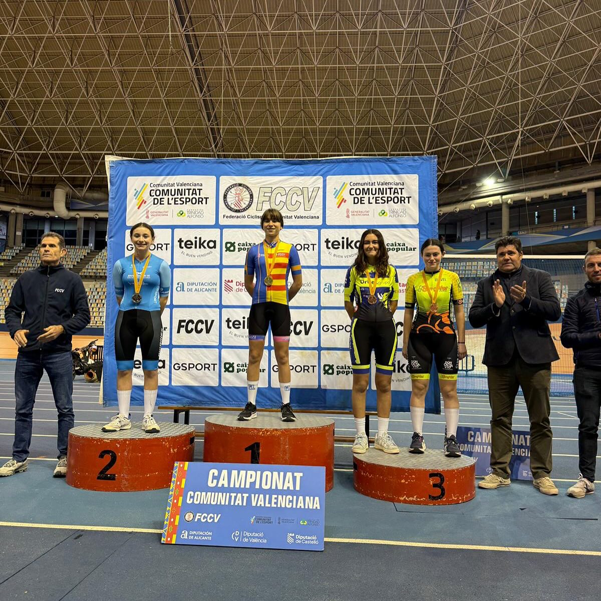 Fin de semana de Campeonatos Autonómicos de pista en el Velòdrom Lluís Puig de Valencia