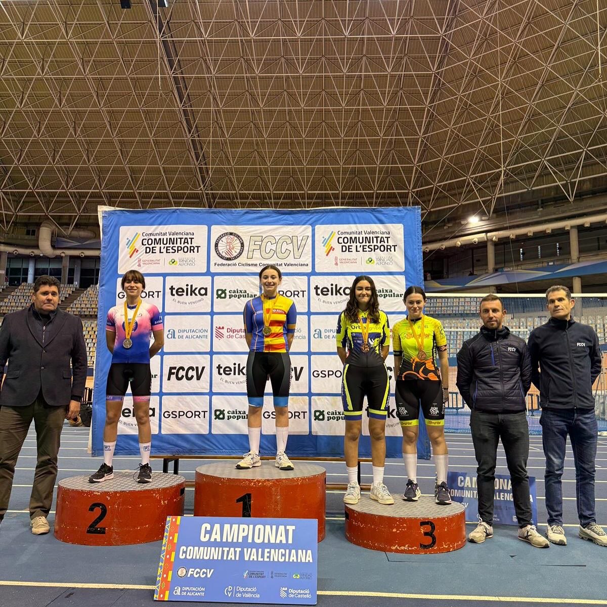 Fin de semana de Campeonatos Autonómicos de pista en el Velòdrom Lluís Puig de Valencia