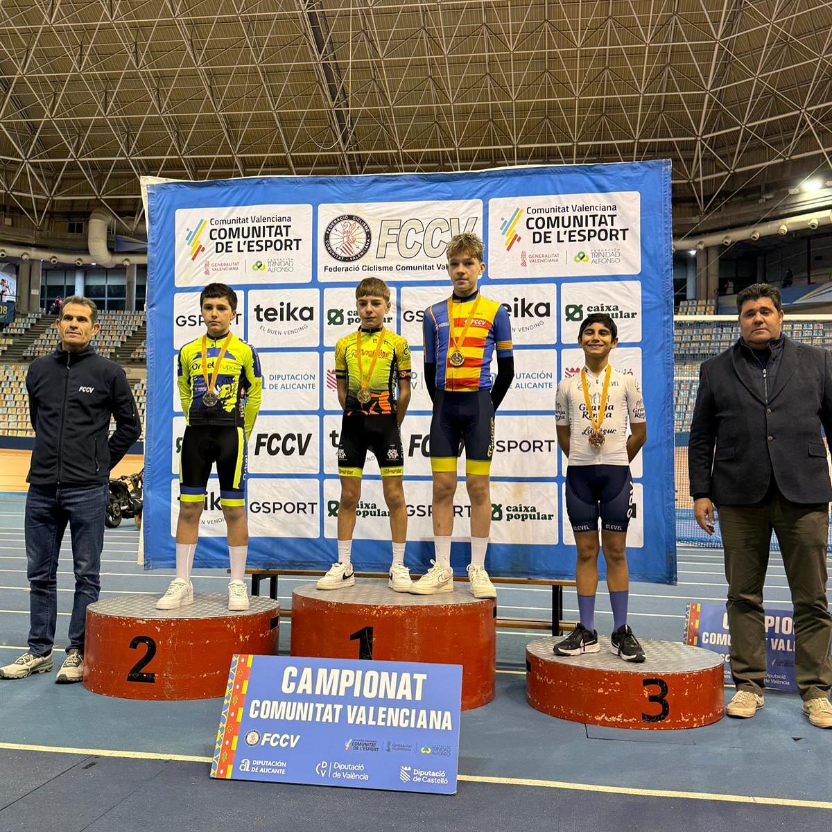 Fin de semana de Campeonatos Autonómicos de pista en el Velòdrom Lluís Puig de Valencia